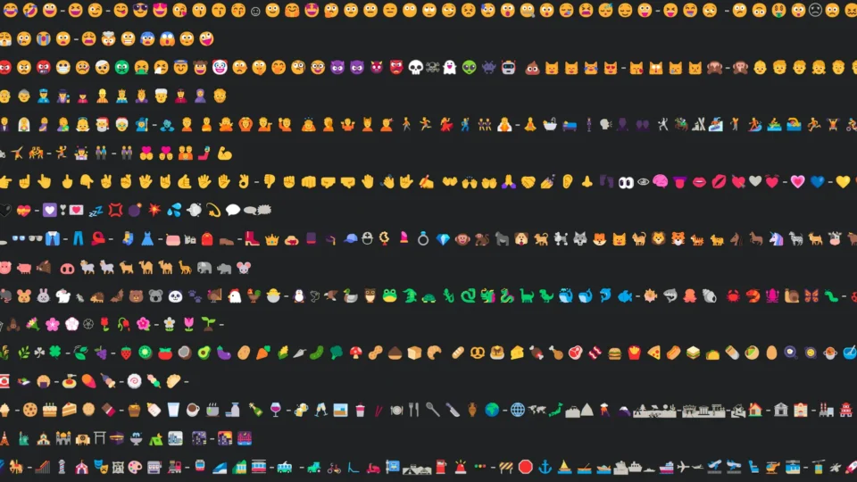 emoji表情大全
