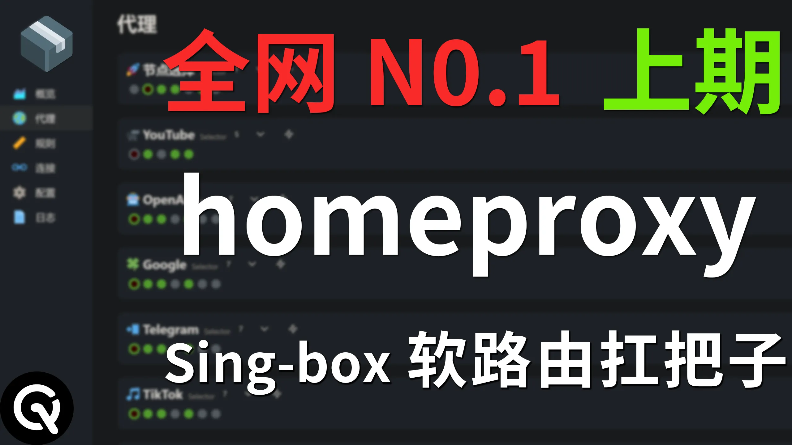 【全网最细】软路由openwrt唯一界面singbox插件homeproxy使用详细教程