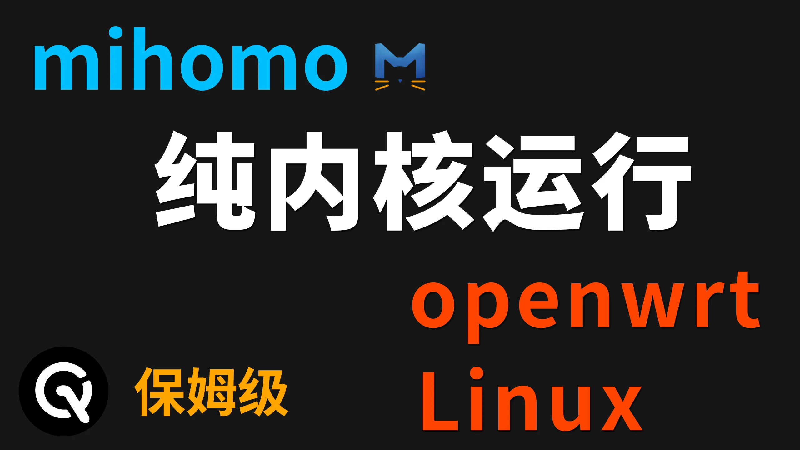 不依赖插件！教你如何直接运行 mihomo 内核代理(跑裸核)，极致精简